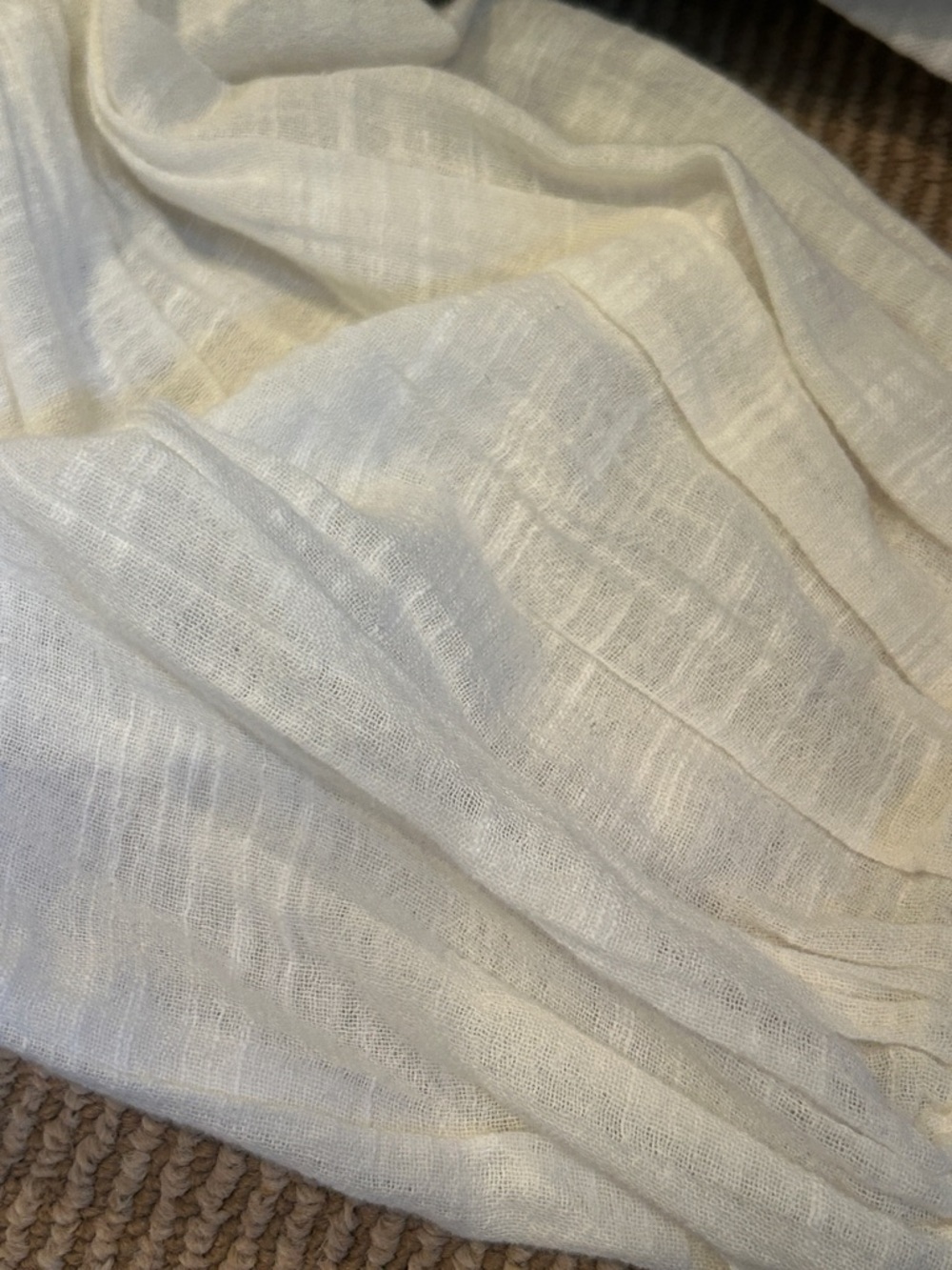 NWT Free People dancing till dawn White Off-the-Shoulder Cropped  blouse XS or S - Picture 7 of 11